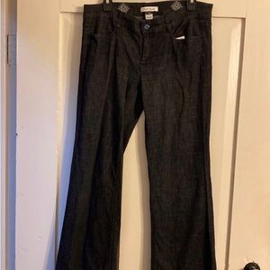 White House Black Market Noir jeans size 8